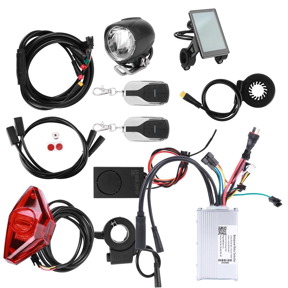 Mountain Bike Waterproof Line Kit Electric Bicycle Assist Controller Meter Modified Accessory