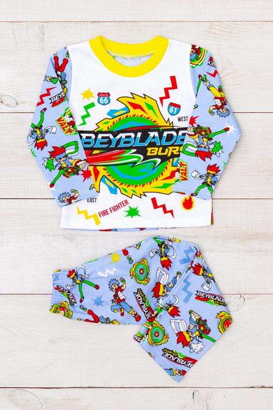 

Набір піжами (хлопчики) Демісезон 6076-024-33-4 HC 92 теплим білим кольором