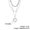 Cazador  Round Compass Pendant Necklace Gold Color Stainless Steel Necklaces for Women Men Jewelry 2026 Birthday Gift Wholesale