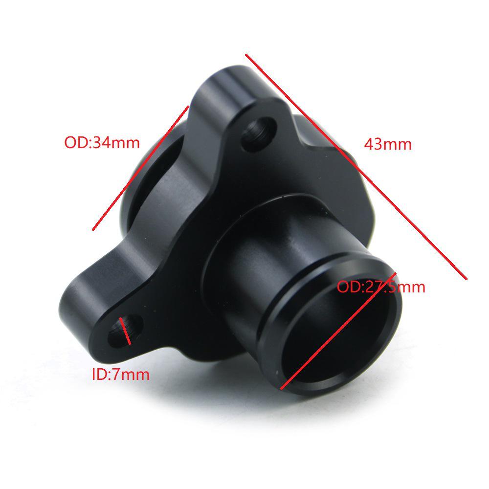 Aluminum Car Water Pipe Fittings & Clamps for BMW Models 11537541992, 11537544638