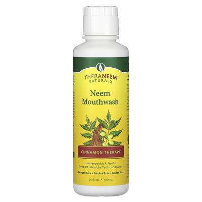 Neem Mouthwash, Cinnamon Therapy, 16 Fl Oz (480 Ml)