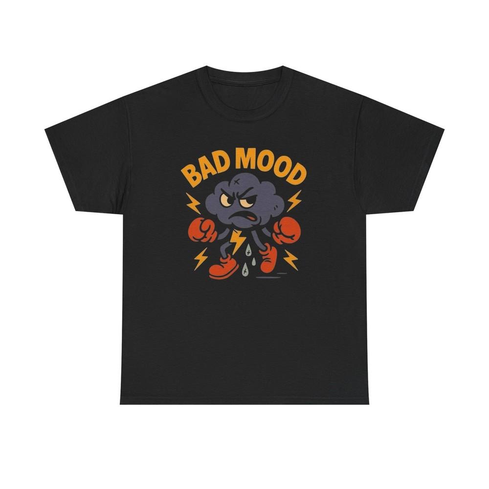 

Bad Mood Boxing Gym Graphic T-Shirt Unisex Heavy Cotton Tee NEW Unisex T-Shirt XXXXL