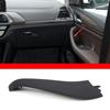 Black Right Car Inner Door Handle Pull Covers Trim For BMW X3 X4 G01 G02 2018-21