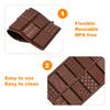 Silicone Mold Make Choc Bar Molds Handmade Nut Biscuits Candy Desserts Snacks Ice Cube Tray Non Stick DIY Dough Finalize Mold