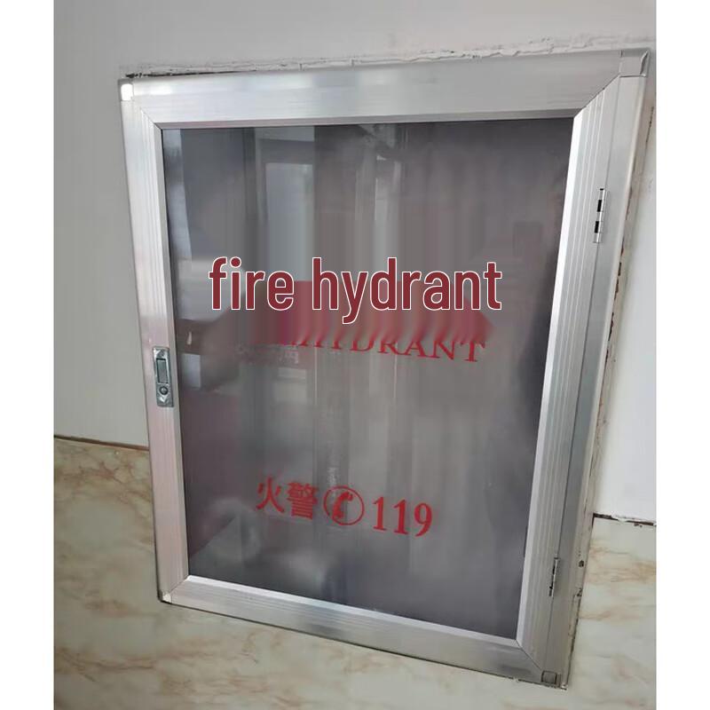Laiyu Acrylic & Aluminum Fire Panel Frame