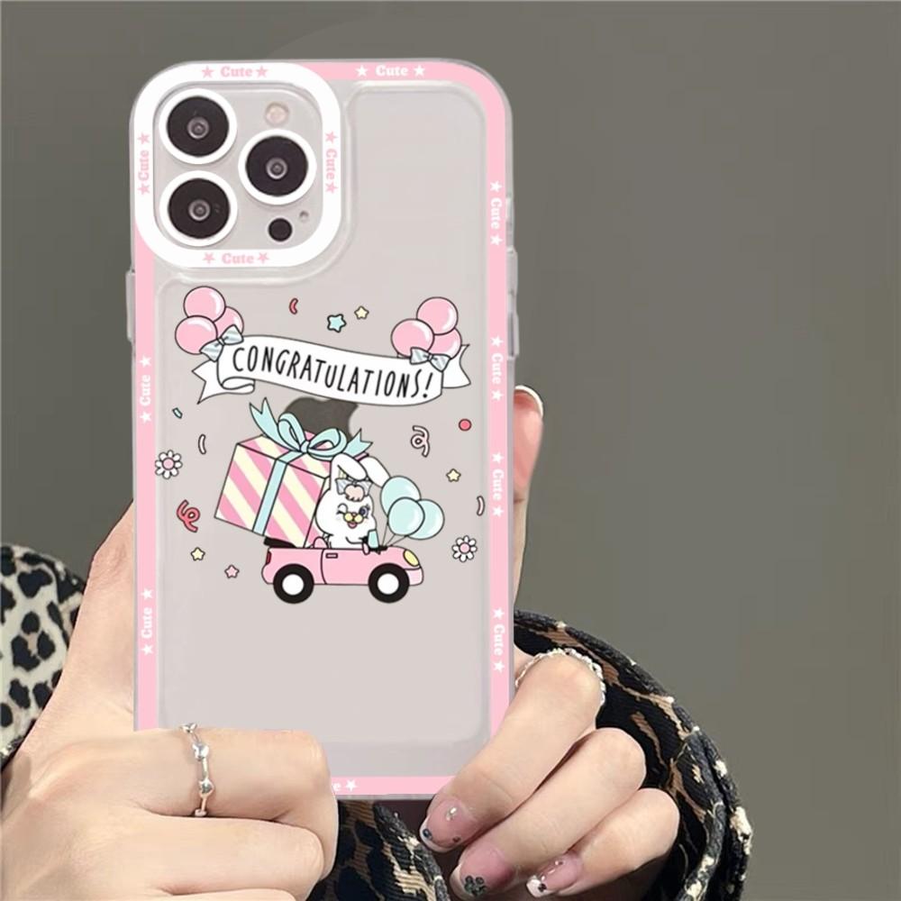 

Esther Bunny Phone Case For iPhone 14 13 12 11 Pro Max XS X XR SE 2020 6 7 8 Plus Mini Protective Cover iphone 13 mini