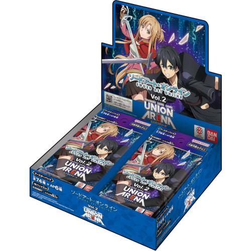 Bandai UNION ARENA Booster Pack Sword Art Online Vol. 2 [EX08BT] (BOX) 16 packs included, Ages 9 and up