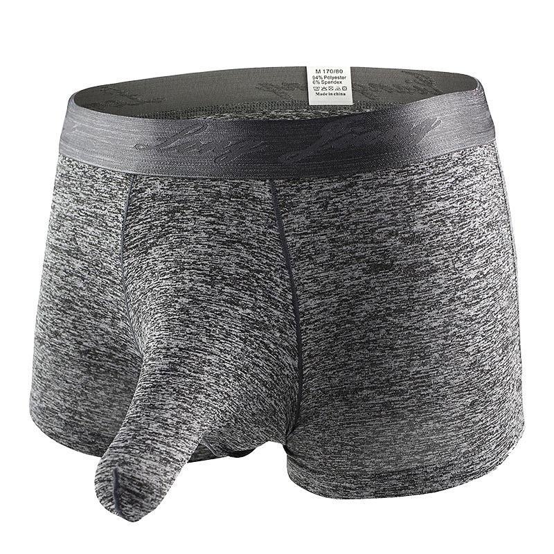 Premium Men's Open Penis Briefs Boxer Underwear With Comfortable Bulge Pouch Design