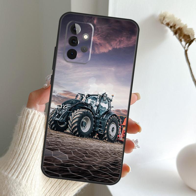 Farm Vehicle Tractor Case For Samsung Galaxy A16 A55 A06 A05 A36 A26 A54 A34 A14 A22 A32 A52 A35 A15 A53 A13 A56