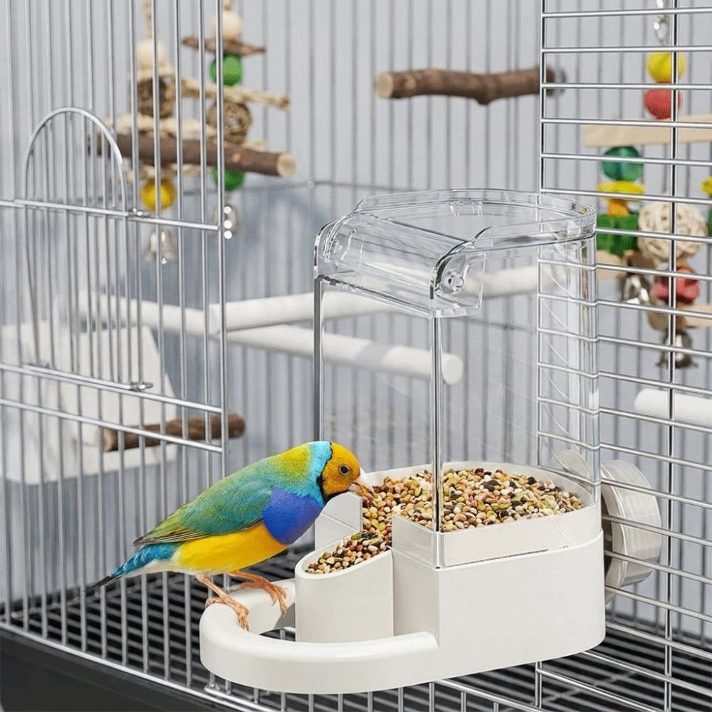 Universal Automatic Bird Water Feeder Detachable Bird Food Container for All Small Pet
