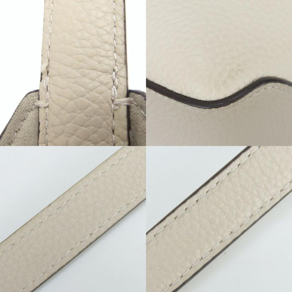 Used Kate Spade Handbag Color block leather Ivory Gurege Shoulder