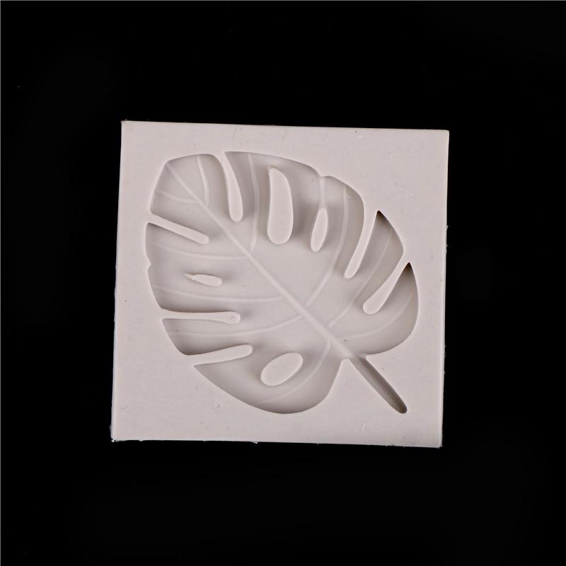 

1шт мода черепаха лист силиконовые формы Diy помадка торт украшения инструменты формы для выпечки серый