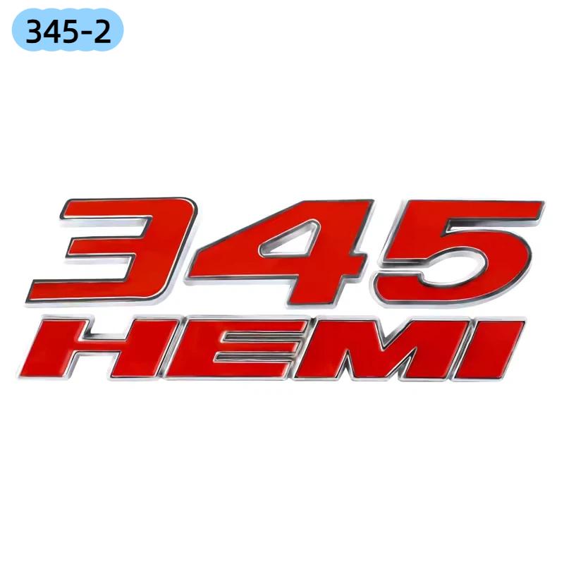 3D Metall 345 392 HEMI Emblem Dekor Aufkleber Für D-odg-e Ram 1500 C-aliber Nitro C-aravan A-venger Dart C-hallenger Zubehör