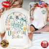 Retro 2 Sided Disney Universal Studios Shirt, Universal Studios Shirt Disney