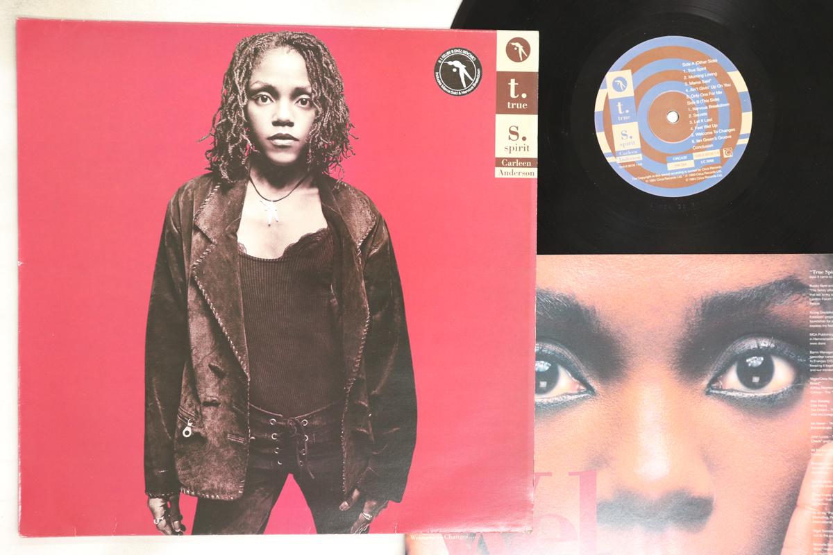 

LP Record CARLEEN ANDERSON - True Spirit CIRCA30 CIRCA 1994 UK Soul/Funk Used