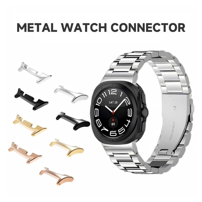 Watchband Metal Connector 22mm Quick Release Pin Adapter Watch Band Connection for Watch 8 40/44mm 46mm