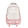 2026 New Large Capacity Nylon Backpack Student Simple Cute Cat School Bag Multifunctional Storage Pack