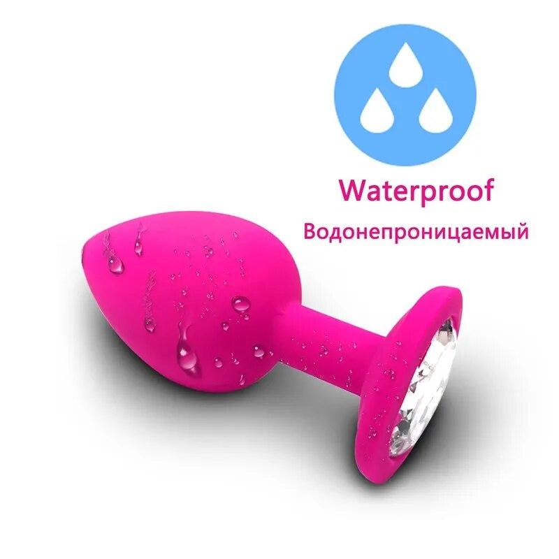 YuKui Silicone Butt Anal Plug 3 Different Size Sexual Product Anal Sex Toys For Women Couples Dildo Vibrator Goods For Adults18