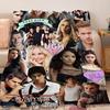 Soft Fleece Throw Blanket for Sofa Bed  Warm Cozy Microfiber King Size  Perfect for Camping Nap or Home Use