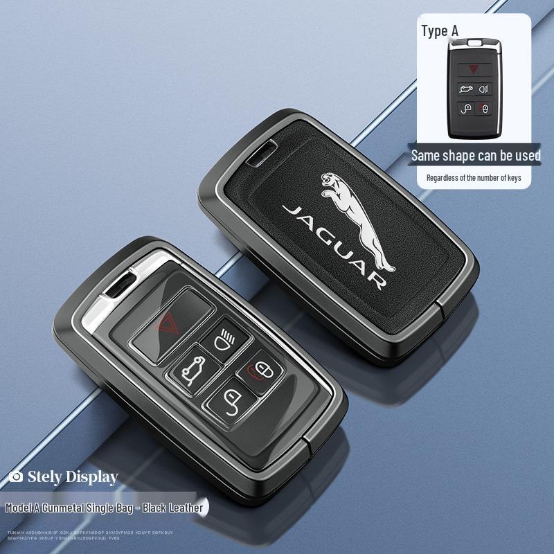 Jaguar Key Cover: Fits XFL, XEL, E-Pace, F-Pace, F-Type, I-Pace, XJ, XE - Women's Protective Car Shell