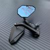 1 Pair Aluminum 7/8" 22mm Motorcycle Rearview Mirrors Universal Scooter Bar End Handlebar Mirror Rear View Mirror Accessories