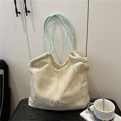 New Bag Sen Mengchao Shoulder Handbag Literary Small Fresh Women's Bag Large Capacity Tote Bag