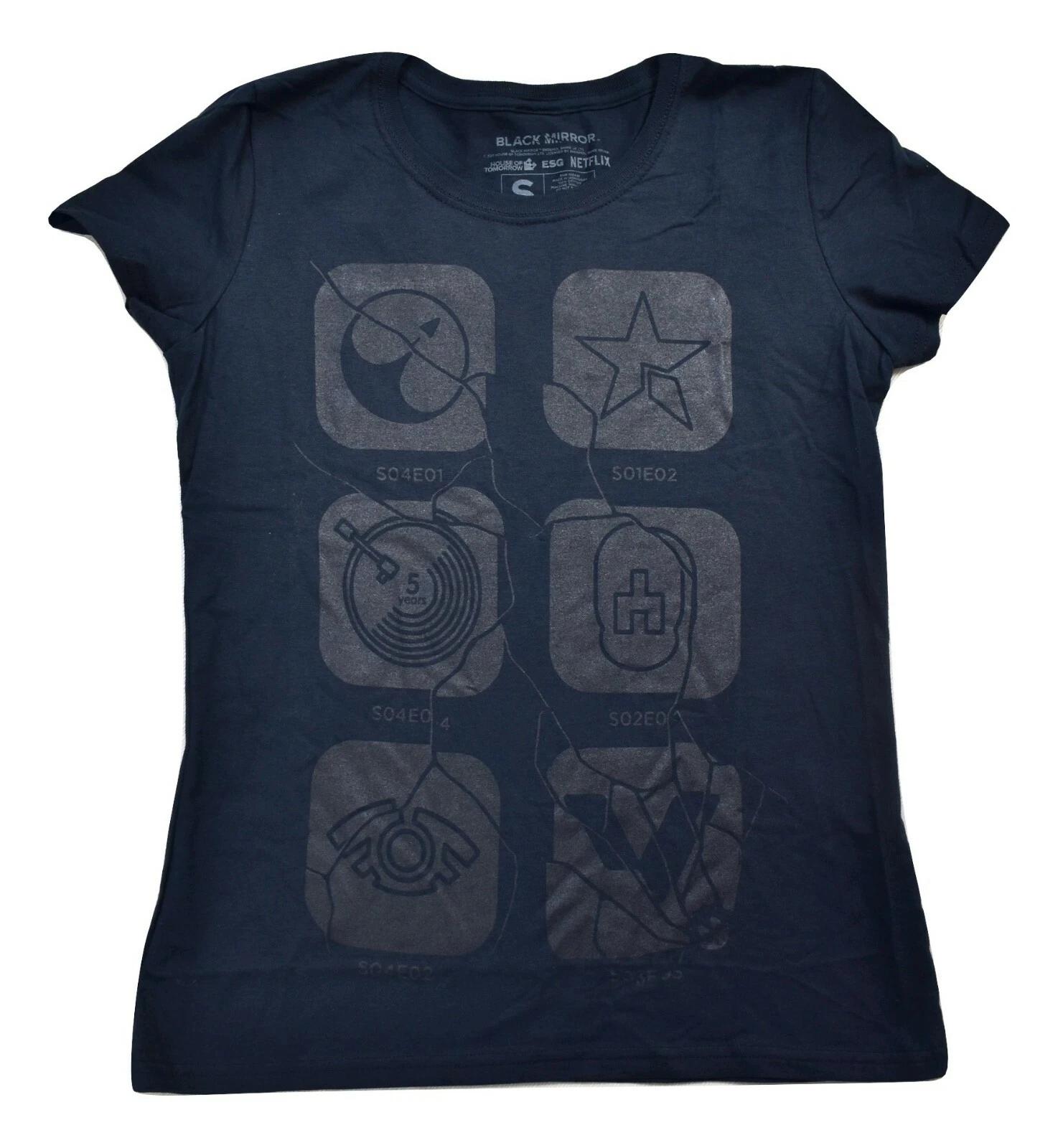 

Netflix Womens Black Mirror House Of Tomorrow Sci-Fi Series Shirt New S-3XL L