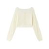FivePlus Women's Hollow Knit Long Sleeve Summer Cardigan