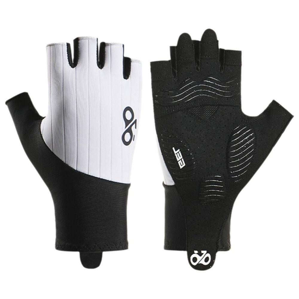 Breathable Half-finger Bicycle Gloves Anti-slip Biking Gloves New Cycling Gloves Fitness