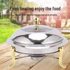 Stainless Steel Chinese Buffet Alcohol Stove Hot Pot