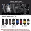 Braid Genuine Leather Car Steering Wheel Cover  for Volkswagen VW Golf R MK7 Golf 7 GTI VW Polo Scirocco 14-16 DIY Car Interior