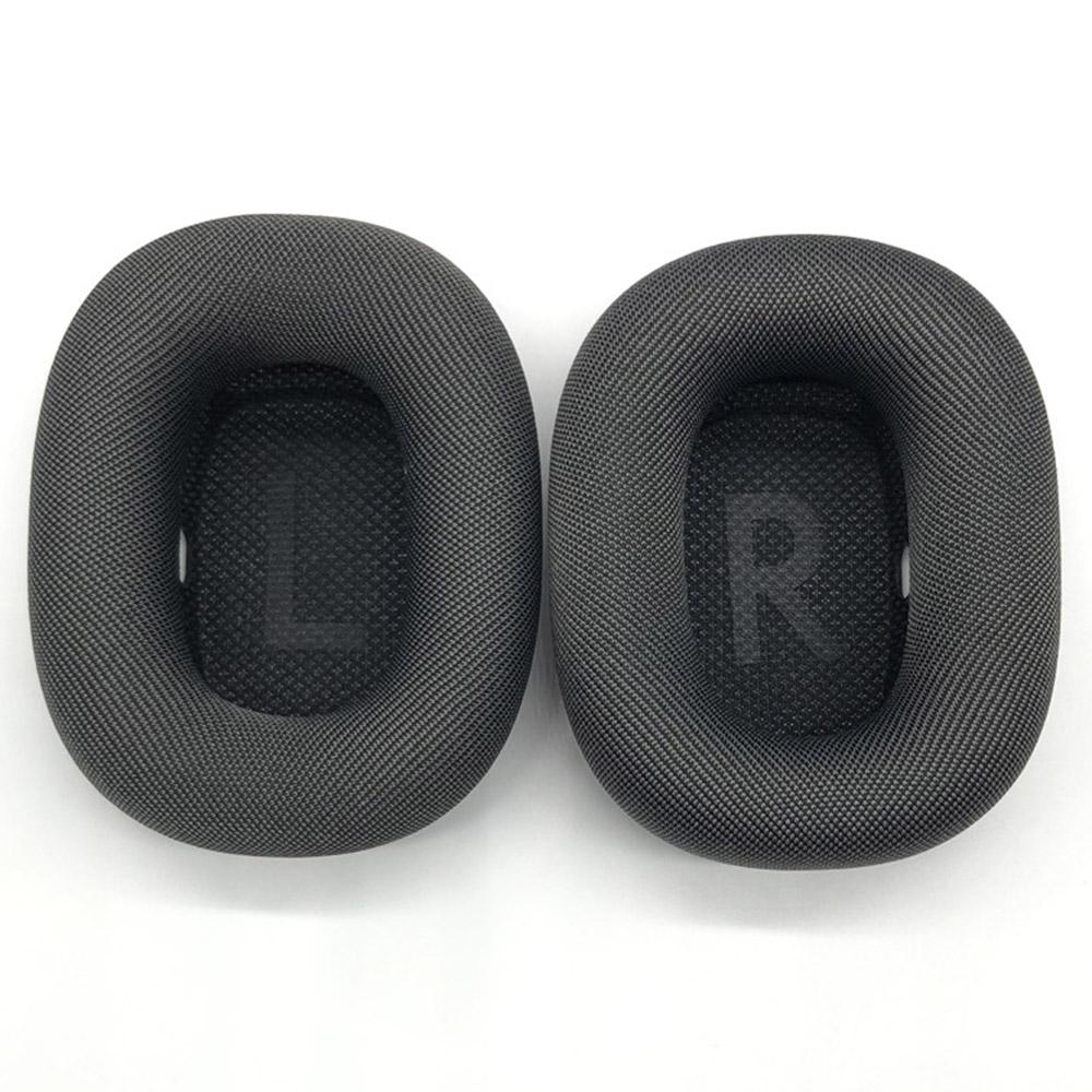 1 pár náhradních náušníků pro Apple AirPods Max, prodyšná síťovina, polštářky z paměťové pěny