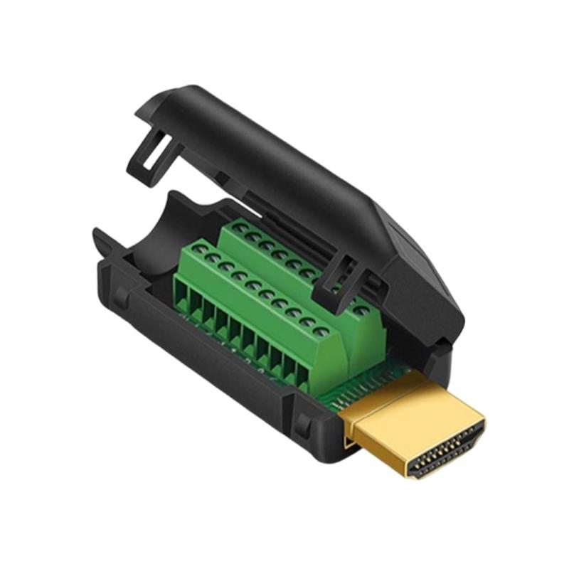 

Безпаечный адаптер Позолоченный соединитель удлинительного кабеля для легкой установки и высокой совместимости 1