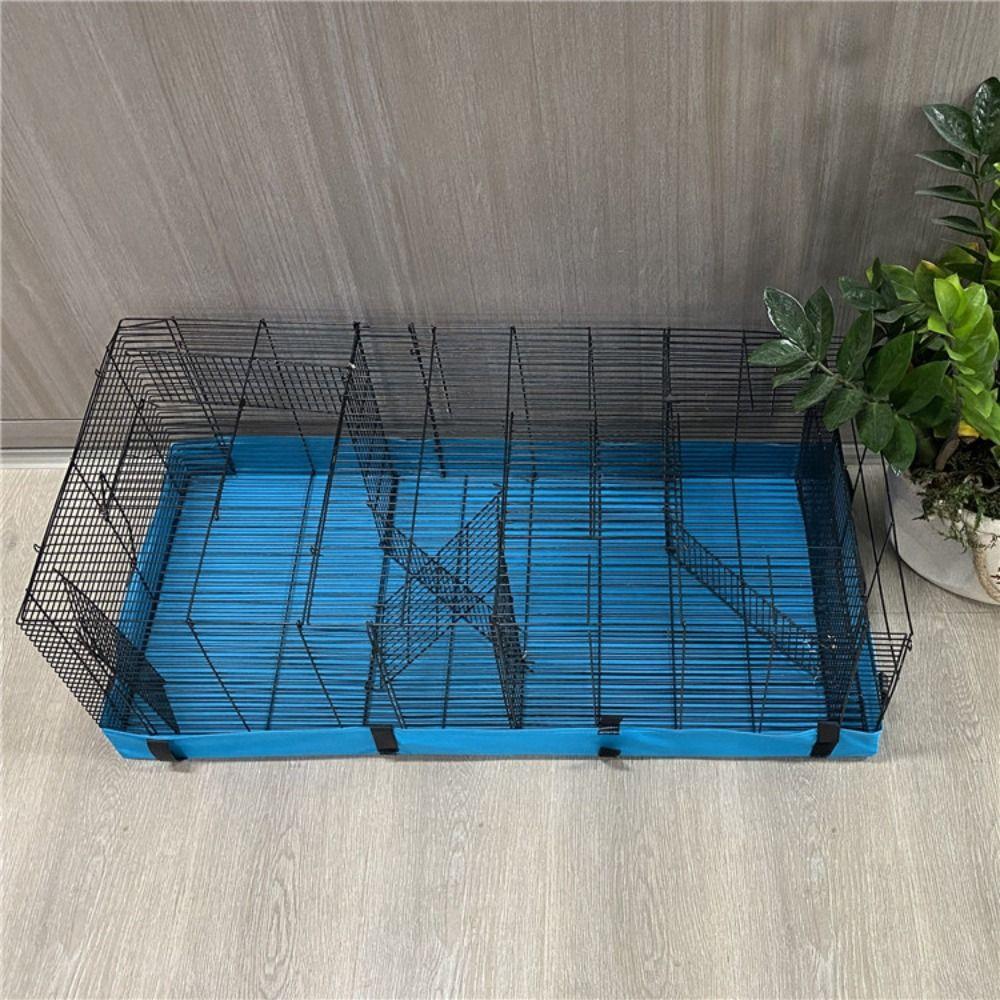 Washable Guinea Pig Cage Waterproof Bottom Soft Oxford Cloth Guinea Pig Cage Liner Base Tarp Durable Reusable