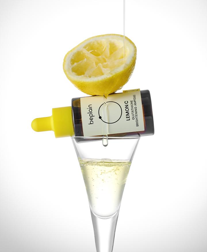 beplain Lemon C Glutathione Brightening Ampoule Dark Spot & Radiance Care 30ml