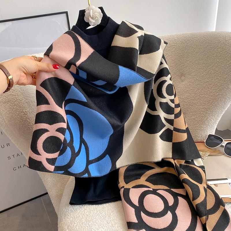 Luxury Cashmere Scarf For Women Thick Warm Winter Blanket Brand Female Luxury Quality Shawl Wrap Bufanda Poncho Echarpe Pashmina