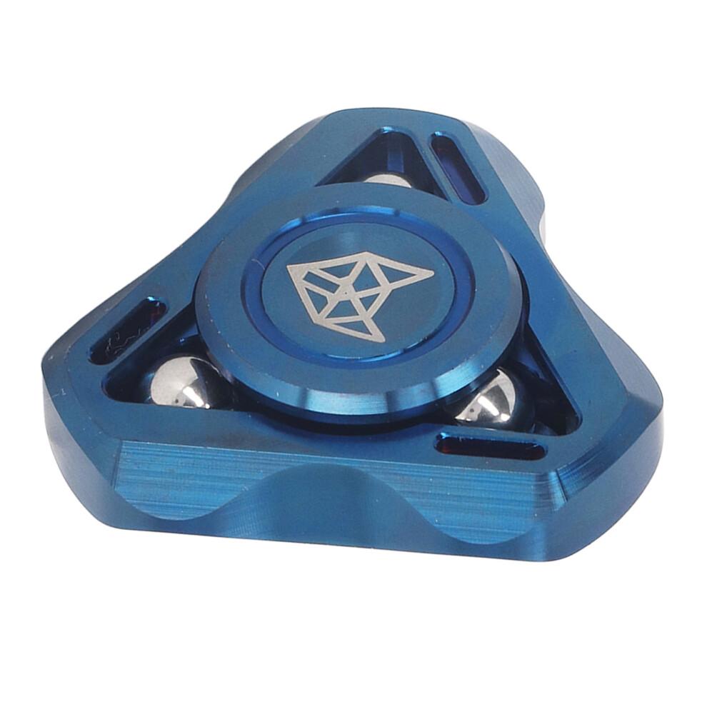 Mini Fidget Spinner For Anxiety Relief Smooth Surface Round Corner Removable Bearings Long Spin Time Durable Construction Pocket Size Metal Toy For