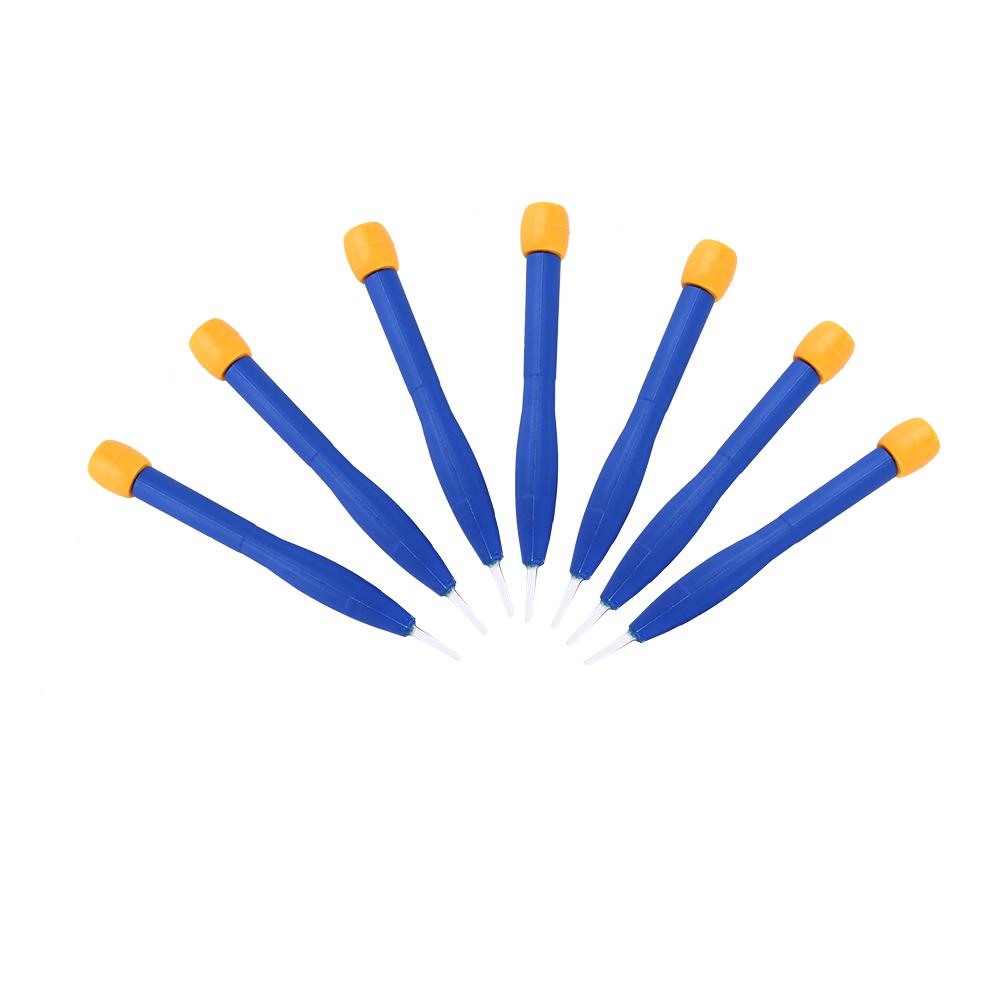 8pcs Adjust Frequency Screwdriver Anti Static Plastic Ceramic Set Home Hand Tools Useful New