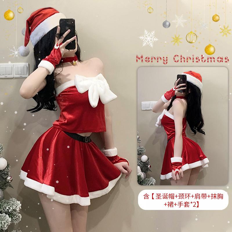 Elk Christmas Costume Female Sexy Costume New Robe Sweet Halloween Costume Suit