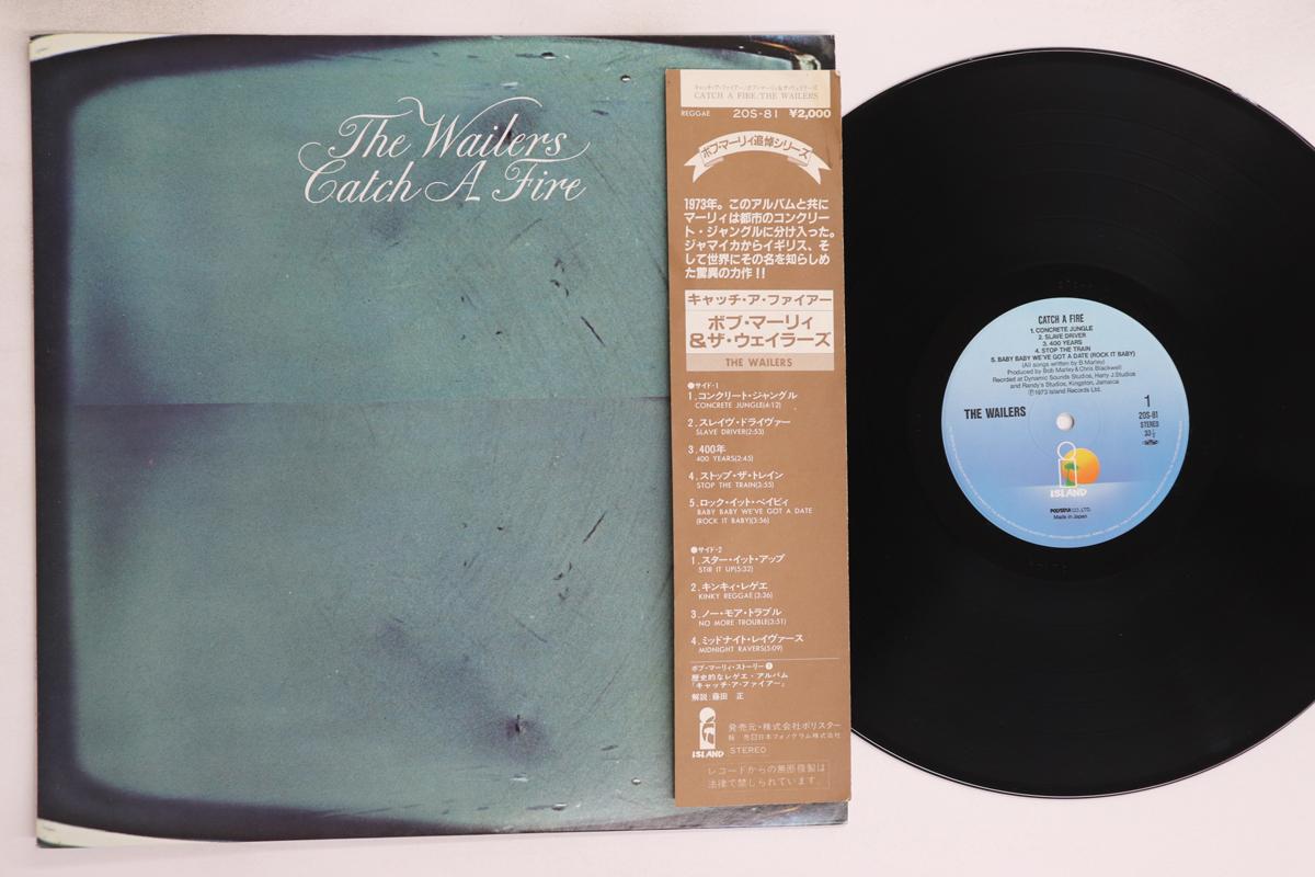 

LP Record WAILERS - Catch A Fire 20S81 ISLAND 1982 Japan Obi Reggae, Ska & Dub Used