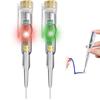 Testers de tension, 2pcs Testeur de tension stylo 24-250V Détecteur de tension de tournevis sans contact à haute sensibilité