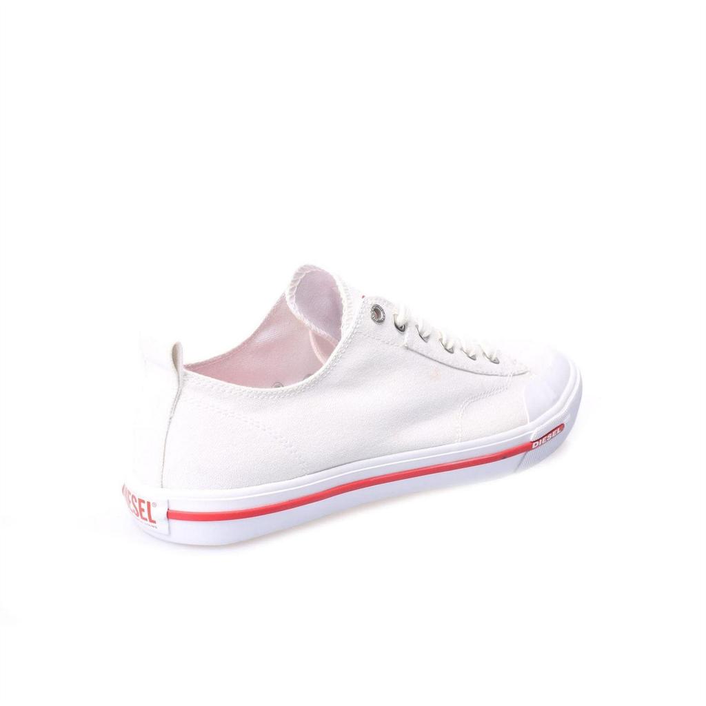 Diesel Mens S-Athos Stripe Detail Canvas Trainers