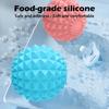 Professional Silicone Massage Ball For Targeted Muscle Release Compact Design For Athletes And Sedentary Worker