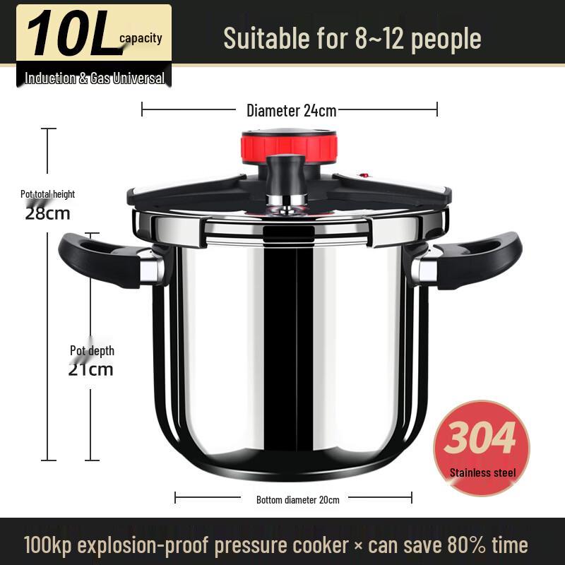OLOEY Stainless Steel Pressure Cooker