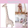 Giraffe Stuffed Animal Sleep Pillow With Soft Cotton Fabric For Childrens Comfort