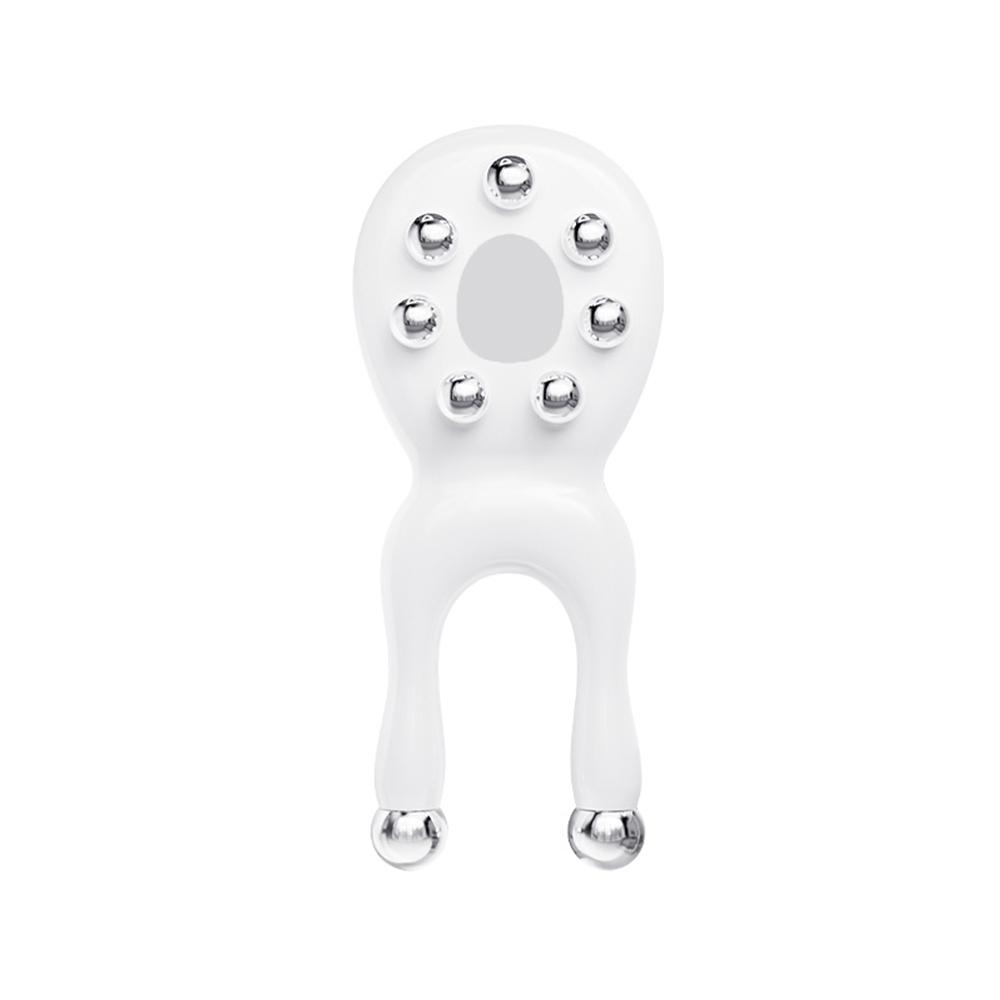 

EMS Электрический Массажер для Подтяжки Носа V-Лица Массажер для Подтяжки Лица Светодиодная Терапия Расслабление Глаз Вибрационный Массажер Форма Переносицы белый