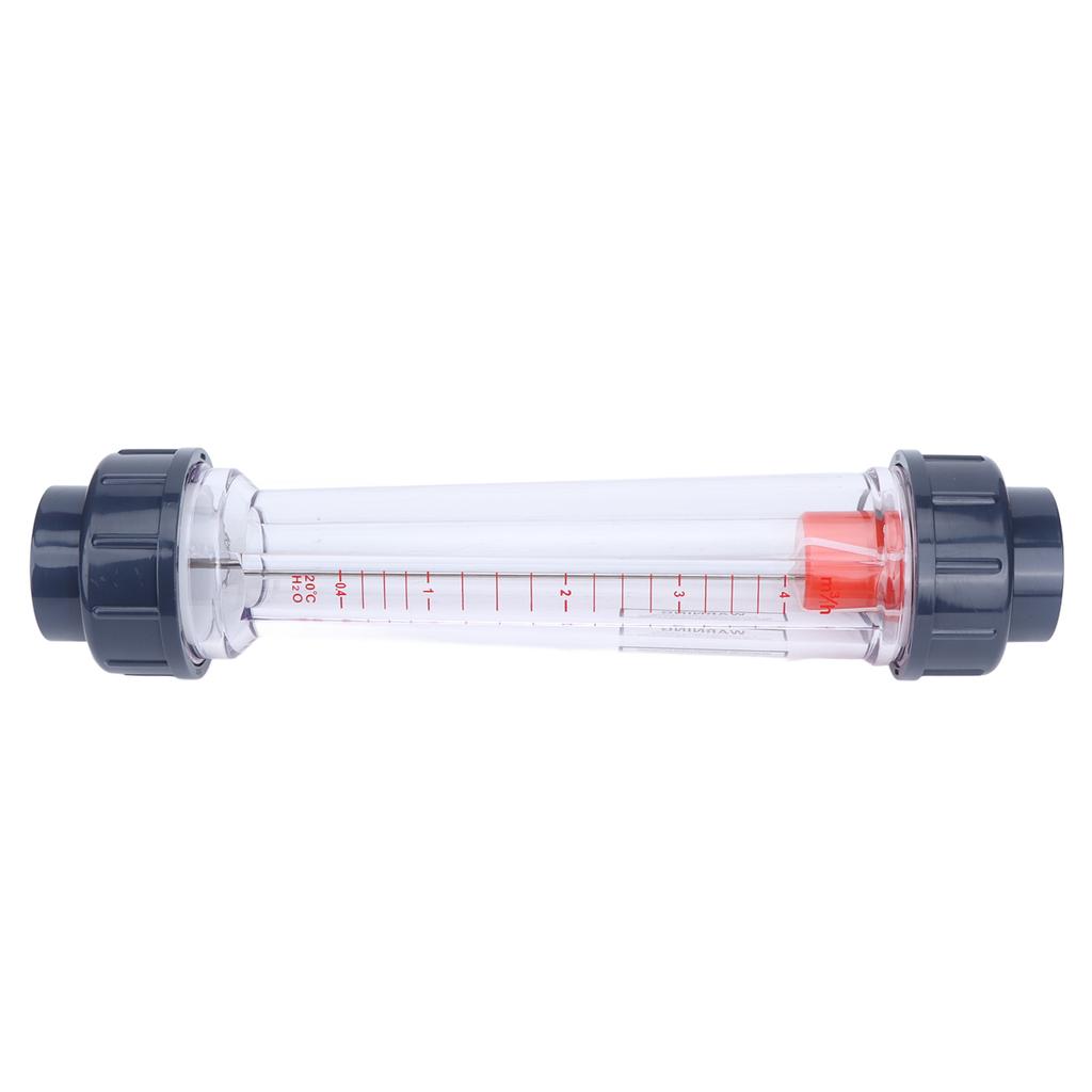 Plastic Tube Liquid Flowmeter High Accuracy Acid and Alkali Resistance Water Flow Meter Gauge for Light Industry