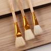Durable High Quality Brush Set Wool Bristle Wooden Oil Painting Paint Brushes Acrylic Watercolor Painting