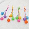 Resistant Chew Toys Can Be Suspended Cat Teasing Toys Cotton Rope Ball Toy Nontoxic Durable Interactive Cog Toy Pet Accessories