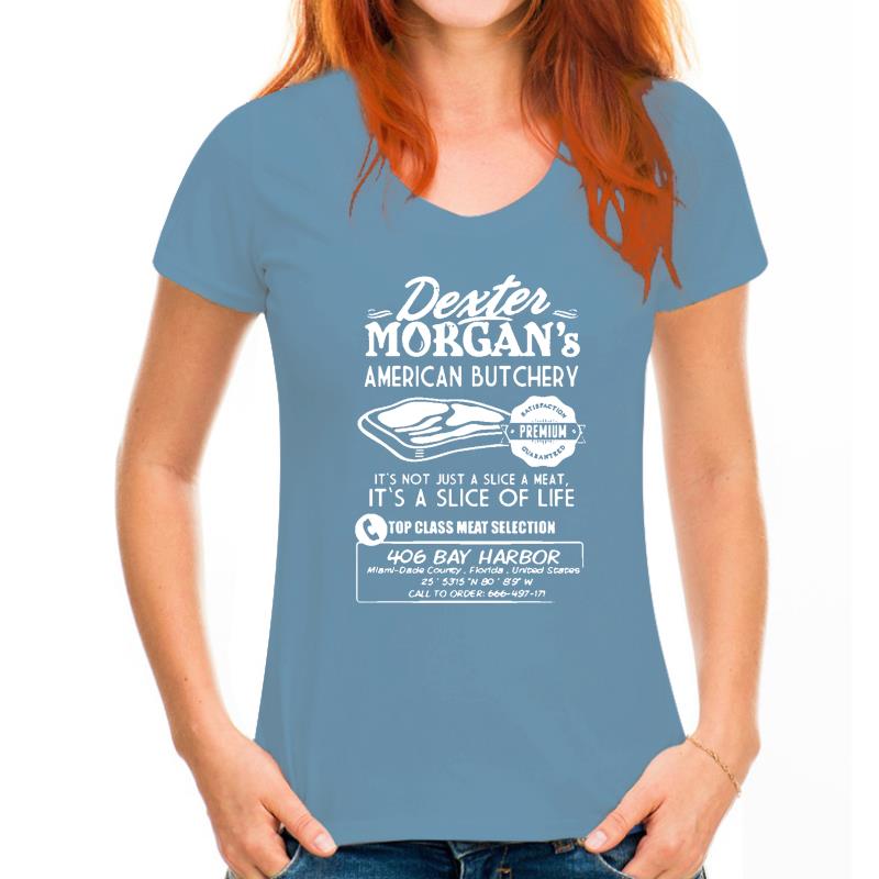 

Футболка с изображением знаменитого фильма Ndash Nbsp Dexter Morgans American Butchery для мужчин и женщин XXXL